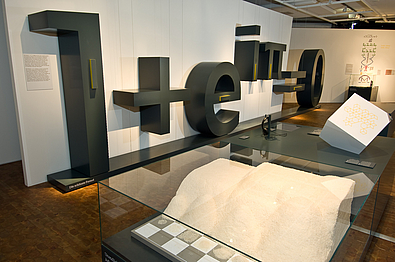 Blick in den Ausstellungsbereich 